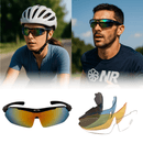 Óculos Esportivo 5 em 1 + acessórios de brinde