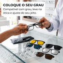 Óculos 6 em 1 Horizon - Compatível com Grau + BRINDES