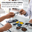 Óculos 6 em 1 Fly - Compatível com Grau + BRINDES