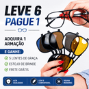 Óculos 6 em 1 Fly Compatível com Grau + BRINDES