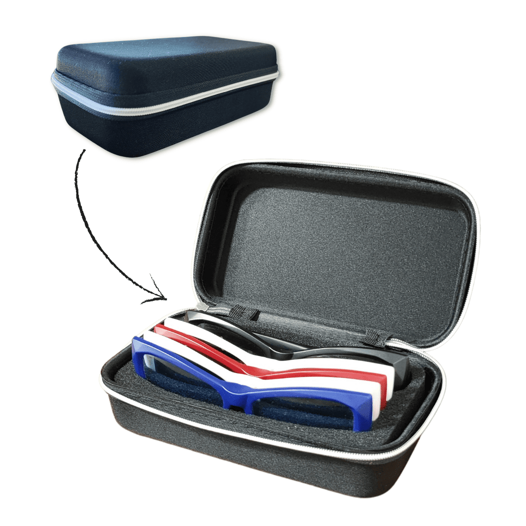 CASE PREMIUM para Óculos 6 em 1