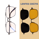 Óculos 3 em 1 Metal Premium + BRINDES