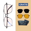 Óculos 3 em 1 Metal + BRINDES