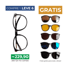 Óculos 6 em 1 Modelo Lux