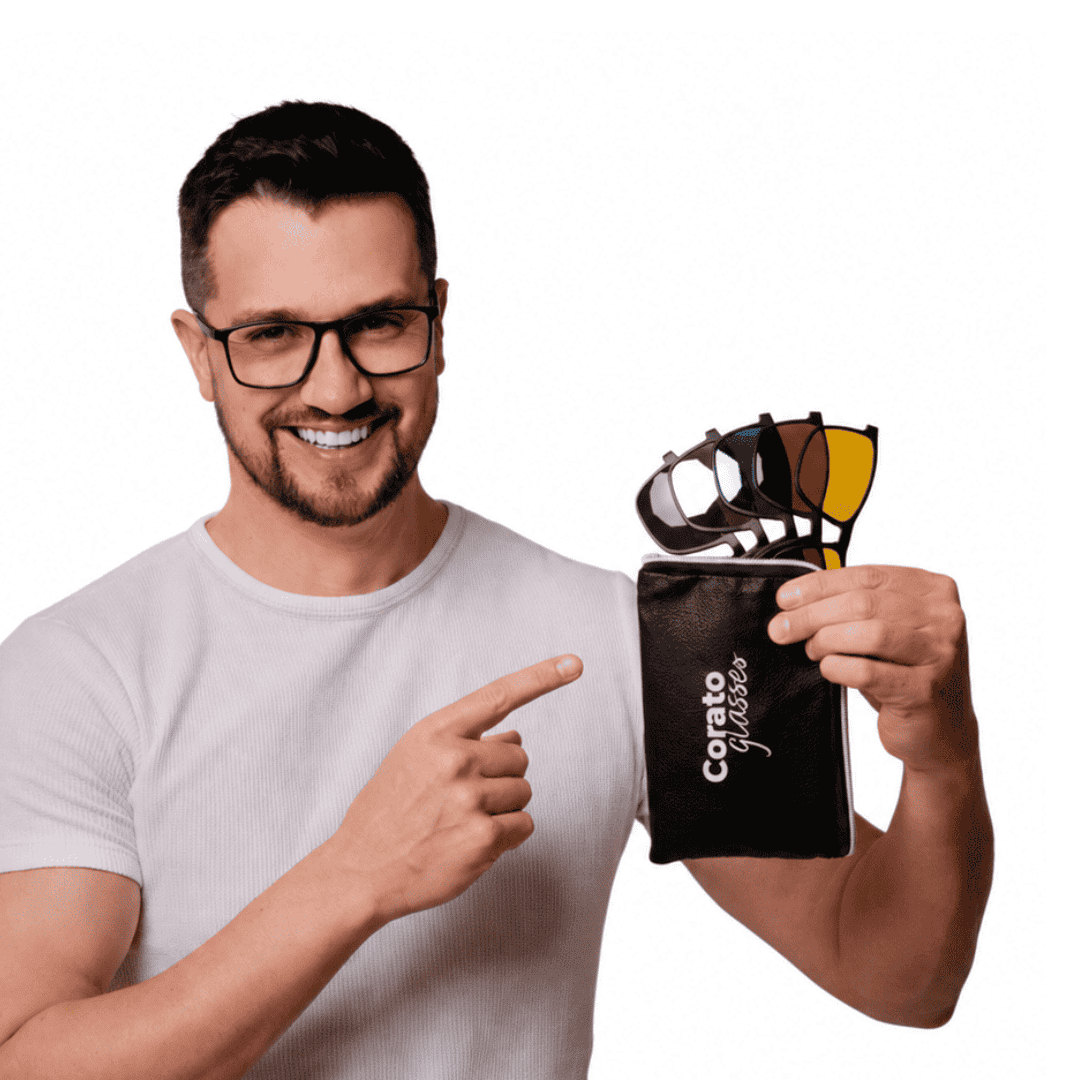 Óculos 6 em 1 Neo Compatível com Grau + BRINDES