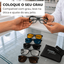 Óculos 6 em 1 Neo - Compatível com Grau + BRINDES