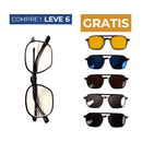 Óculos 6 em 1 Modelo Bold + BRINDES