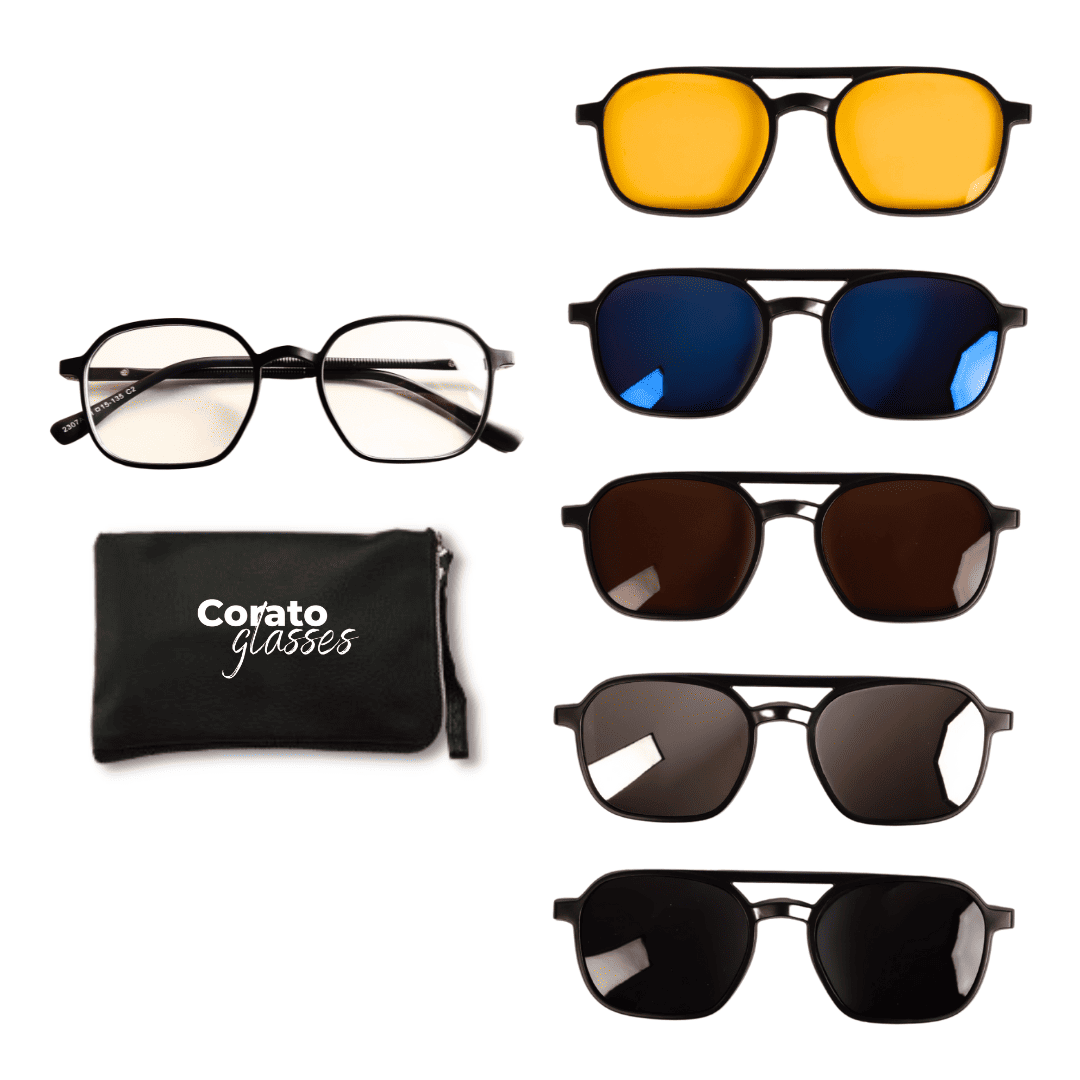 Óculos 6 em 1 Bold Compatível com Grau + BRINDES