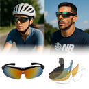 Óculos Esportivo 5 em 1 + acessórios de brinde