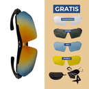 Óculos Esportivo 5 em 1 + acessórios de brinde