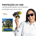 Óculos 6 em 1 Fly - Compatível com grau + lentes magnéticas
