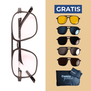 Óculos 6 em 1 + Brindes Exclusivos