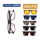 Óculos 6 em 1 Modelo Horizon + BRINDES