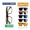 Óculos 6 em 1 Modelo Horizon