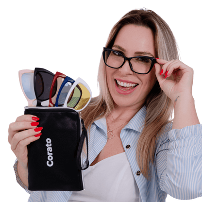 Óculos 6 em 1 Legancy Compatível com Grau + BRINDES