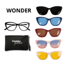 Óculos 6 em 1 Kit Casal + BRINDES