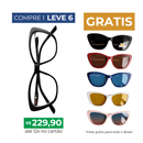 Óculos 6 em 1 Modelo Wonder