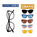 Óculos 6 em 1 Modelo Wonder + BRINDES