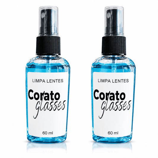Limpa Lentes Antiembaçante 60ml - Kit 2 unidades