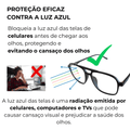 Óculos 6 em 1 Fly - Compatível com grau + lentes magnéticas